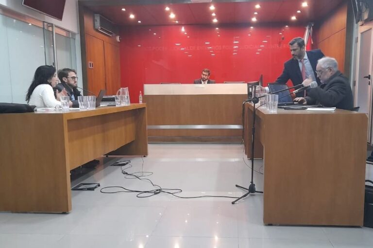 La audiencia de este lunes 24 de junio fue presidida por el juez del Tribunal de Juicio y Apelaciones de Paraná