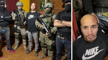 El jefe de los sicarios de la banda del narco rosarino Esteban Lindo Alvarado. Gobierno de la Provincia