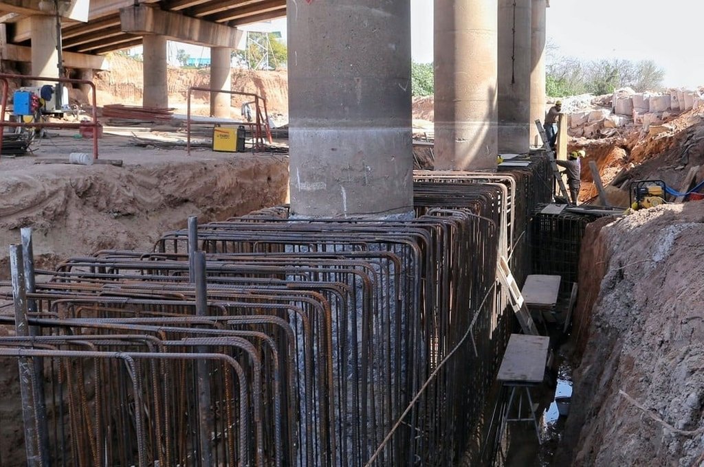 La estabilización de la cascada Los Saladillos en el límite entre Rosario y Villa Gobernador Gálvez es una de las obras que podrían tener continuidad y finalización. Archivo