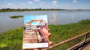 La realización del acueducto San Javier - Tostado es uno de los puntos acordados en el convenio. Mirador Provincial