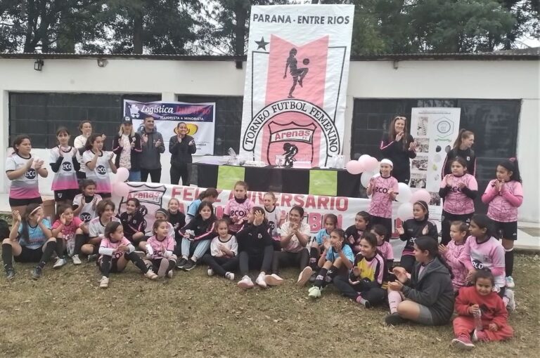 Parte de las muchas niñas