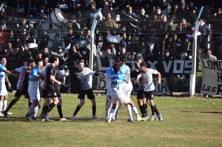 Clásico caliente en Alcorta que terminó en escándalo. gentileza Tati Oriolo