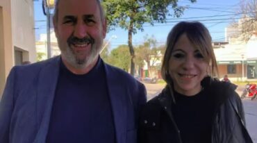 Darío Boscarol y Anahí Rodríguez