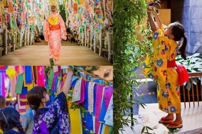 Tanabata es una emblemática celebración japonesa que se lleva a cabo cada 7 de julio.  Gentileza.