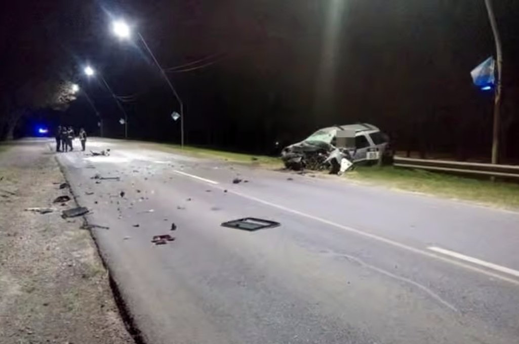 El accidente ocurrió a la madrugada de este domingo
