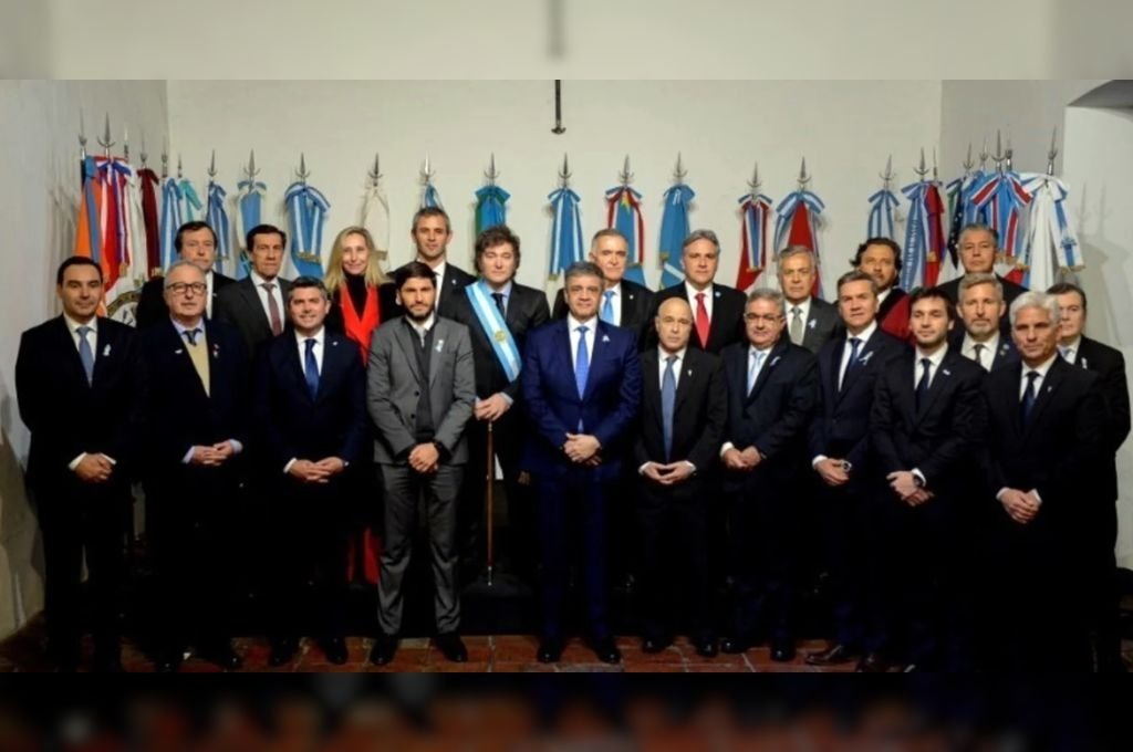 Firmantes del Pacto de Mayo. Casa Rosada