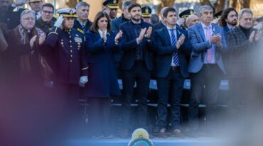 Del acto participaron el intendente de Rafaela