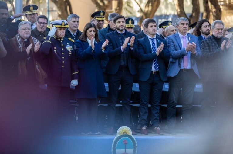 Del acto participaron el intendente de Rafaela