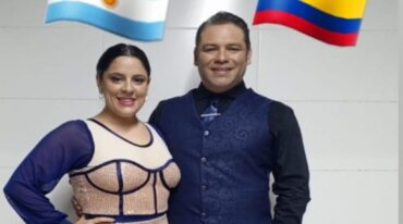Alejandro Coria y Victoria Gómez Mendoza participaron del Festival Internacional del Tango de Medellín