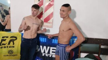 En el pesaje oficial el paranaense Simiand registró 55 kilos