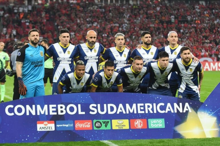 Central sigue en la Sudamericana por el gran golpe que dio en Brasil.  Gentileza.