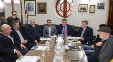 Del encuentro participaron el secretario general de UPCN