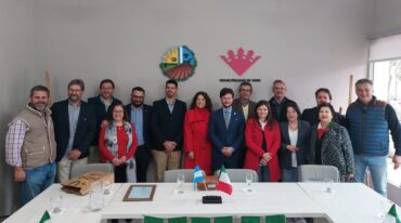 El cónsul se mostró muy halagado por la cálida acogida y la expectativa generada por su visita por el espectro institucional de la ciudad. Mirador Provincial