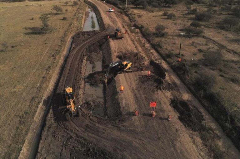 Los trabajos ya registran un 36 % de avance.  Gentileza.