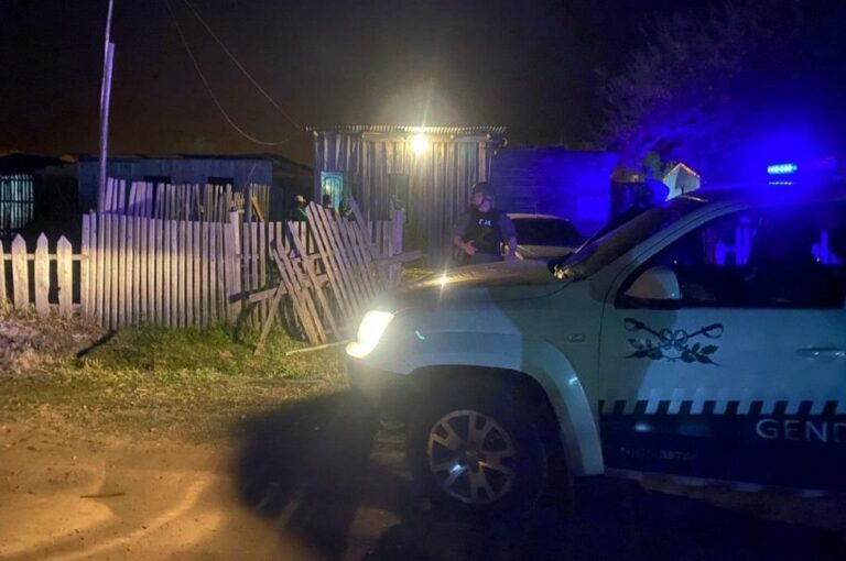 Gendarmería desplegó un allanamiento en una vivienda del barrio Benito Legerén
