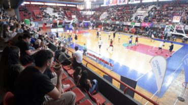Gran jornada de básquet en el Malvicino. Luis Cetraro