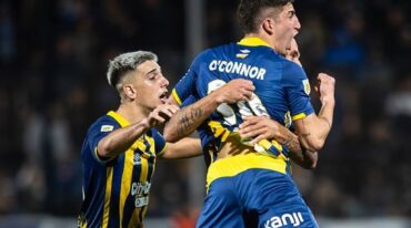 OConnor volvió a jugar tras una operación por una hernia y convirtió el gol del triunfo 'canalla'. Central llega afilado al clásico. Red social X (Rosario Central)