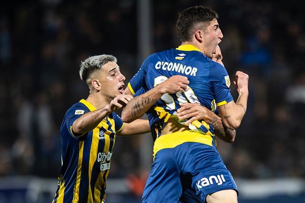 OConnor volvió a jugar tras una operación por una hernia y convirtió el gol del triunfo 'canalla'. Central llega afilado al clásico. Red social X (Rosario Central)