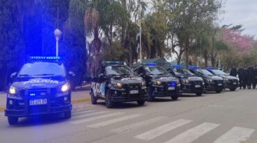 Las seis unidades móviles entregadas para 4 localidades.   Gentileza.