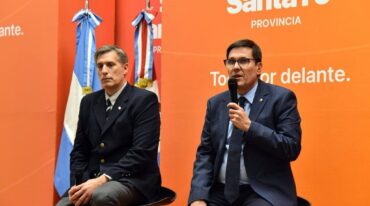 Al anuncio lo hicieron los ministros Olivares y Goity en la sede de Gobierno