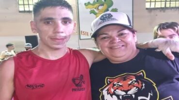 Nicolás Pagliaruzza y Mónica Olivera