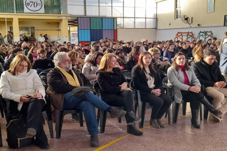 Los talleres se llevaron a cabo en la Escuela de Enseñanza Particular Incorporada Nº 1121 San José. Corresponsalía San Javier