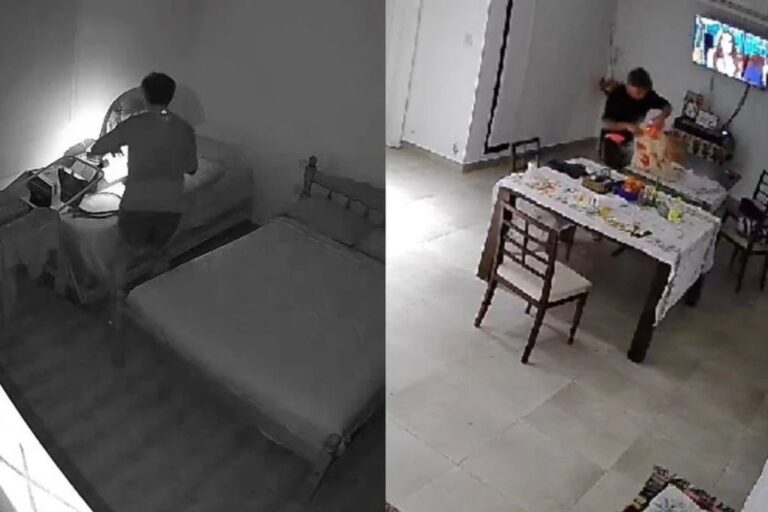 Los registros de las cámaras de seguridad fueron pruebas clave para la investigación. Captura de video