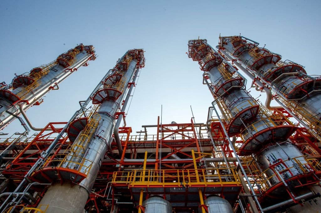 La Refinería de Ensenada es la más grande de Argentina y una de las más importantes de América Latina.  Gentileza.