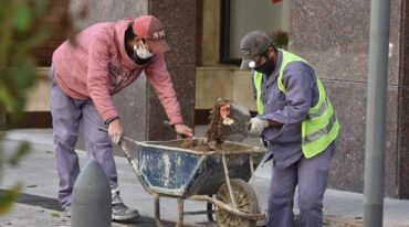 En la provincia de Santa Fe continúan siendo la construcción y la industria manufacturera las que más empleo pierden.  Archivo.