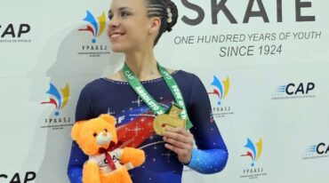 La gran campeona argentina de patín en su categoría: Denisse Romano
