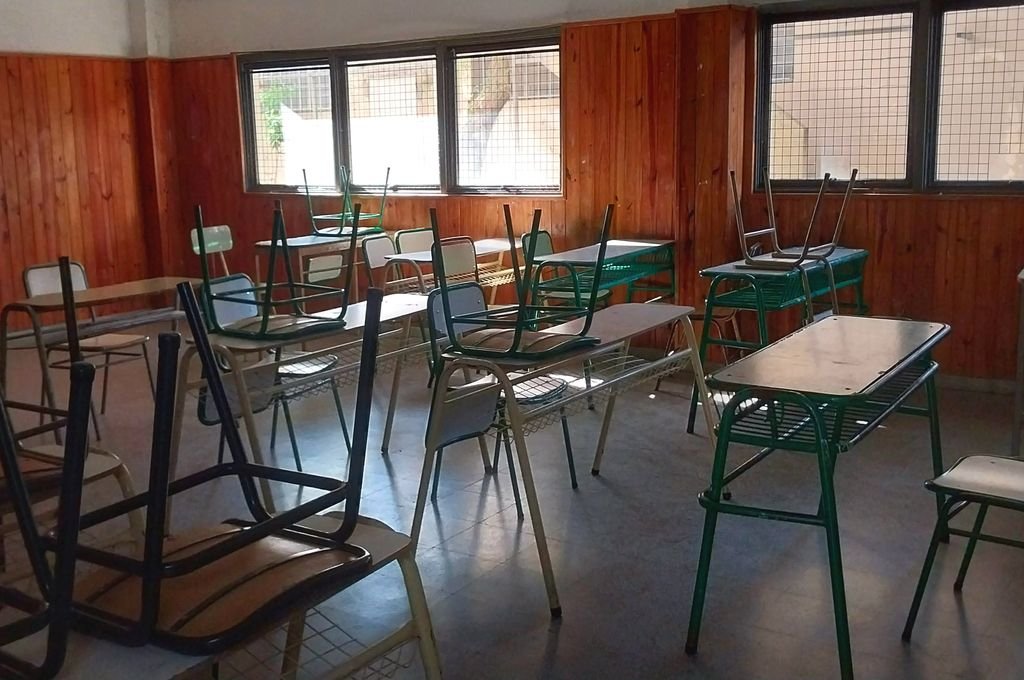 Sin clases en Entre Ríos. Nicolás García