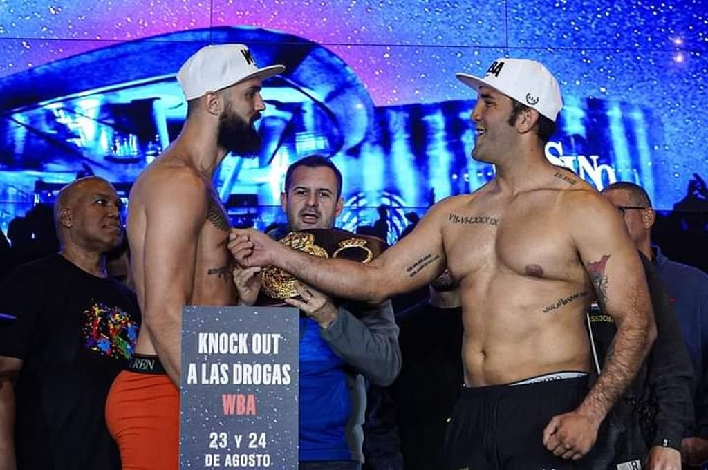 Scuderi y Suárez le pusieron picante al pesaje oficial.