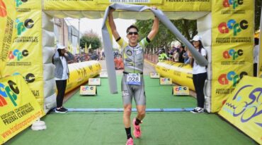 Alejandro Ricagno volvió a imponerse en otro final cerrado y aventaja a Eduardo Pelichero en la puja de concordienses. Gentileza Asociación Concordiense de Pruebas Combinadas