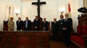 El mandatario y los integrantes de la Corte estuvieron frente a frente el 7 de marzo