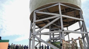 Inauguraron una nueva estación radar RPA que pondrá en operaciones el octavo Radar Primario Argentino. gentileza Ministerio de Defensa