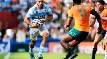Los Pumas brindaron un festival de rugby en Santa Fe y se quedaron con una goleada. El concordiense Marcos Kremer