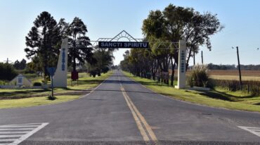 El siniestro se registró en el predio del ferrocarril de la localidad ubicada a la vera de la ruta nacional 33