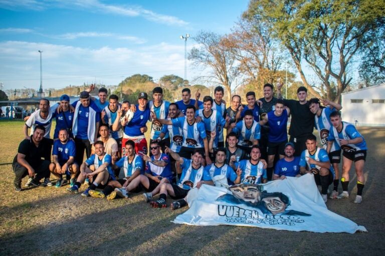 9 de Julio ganó una fecha antes el Clausura. Clasificó a las semifinales. Arocena festejó Franco Rivas.