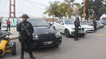 Muestra previa de autos secuestrados al narcotráfico.  Guillermo Di Salvatore.