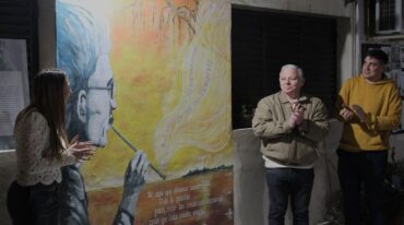 En la sede de ATE se realizó la inauguración de un mural