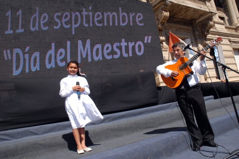 Cada 11 de septiembre se celebra en Argentina el Día del Mestro. Archivo/Flavio Raina