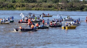 La Maratón Acuática Internacional Santa Fe-Coronda tiene como fecha de realización el próximo domingo 2 de febrero de 2025. Archivo.