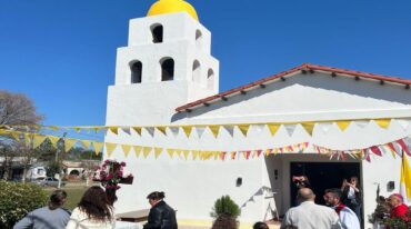 La Capilla recibió a los fieles. Maximiliano De Los Santos.