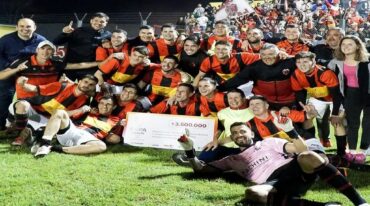 Juventud de Esperanza.  Gentileza Copa Santa Fe.