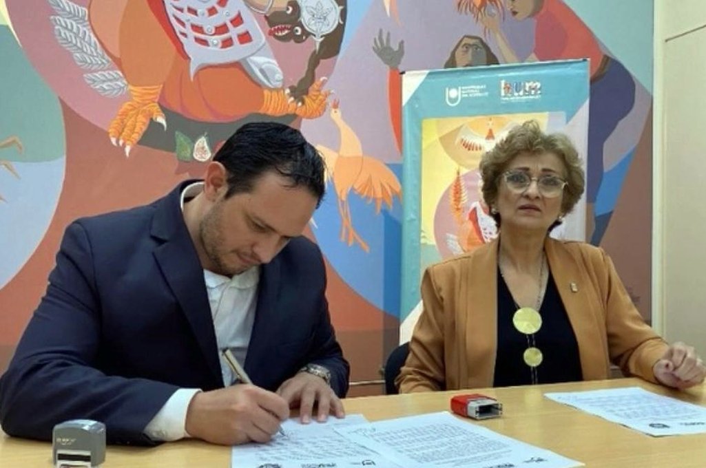 La Municipalidad de Villa Ocampo firmó convenios con la Facultad de Humanidades de la UNNE y el ICCTI de Chaco. gentileza