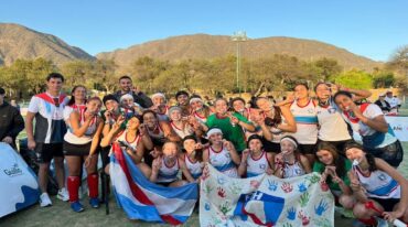 El equipo dirigido por Micaela Zárate jugará el ascenso B la próxima temporada. Gentileza Prensa FEH