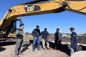 La inversión en materiales es de 260 millones de pesos.  Gentileza.