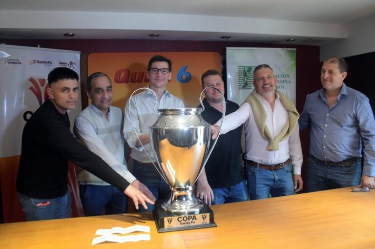 La ida de la final de la Copa Santa Fe se jugará en Venado Tuerto y la vuelta en Esperanza. Guillermo Di Salvatore