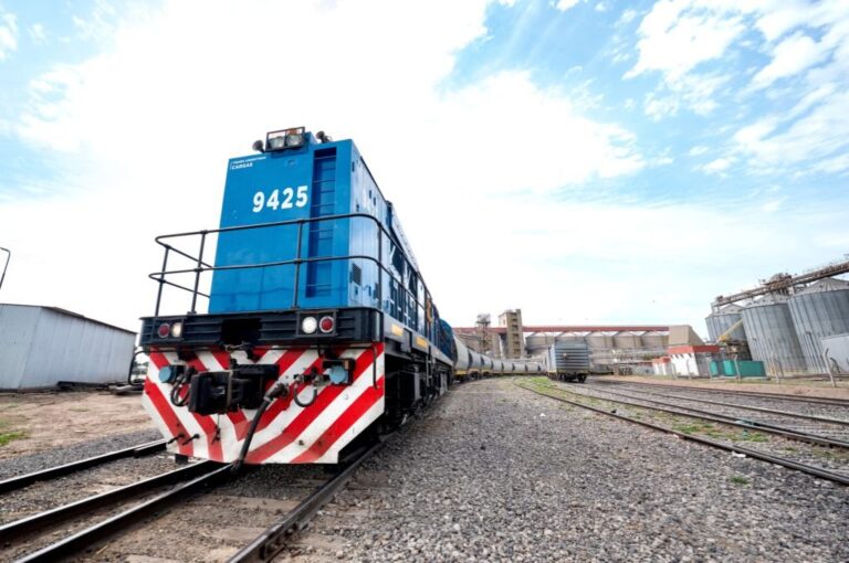 Cabe destacar que los productos agroindustriales son los principales que opera la línea San Martín. En lo que va de 2024 se han transportado hacia dichas terminales portuarias 1.652.701 toneladas de granos